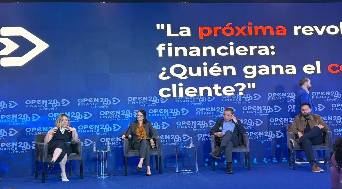 Durante el evento "Open Finance 2050" se abordaron los asuntos pendientes del sector bancario en dicha área. | Foto: Especial