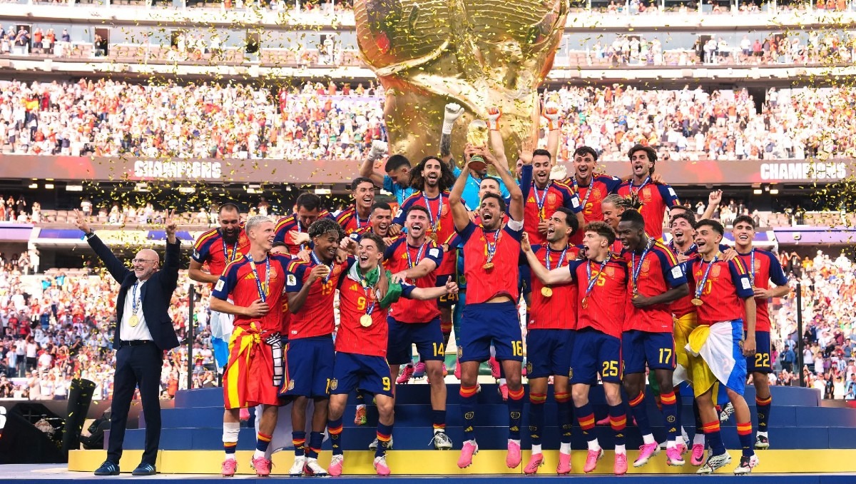 Gobierno de España homenajea a su Selección varonil y femenil por ganar el Mundial (Cortesía RFEF)
