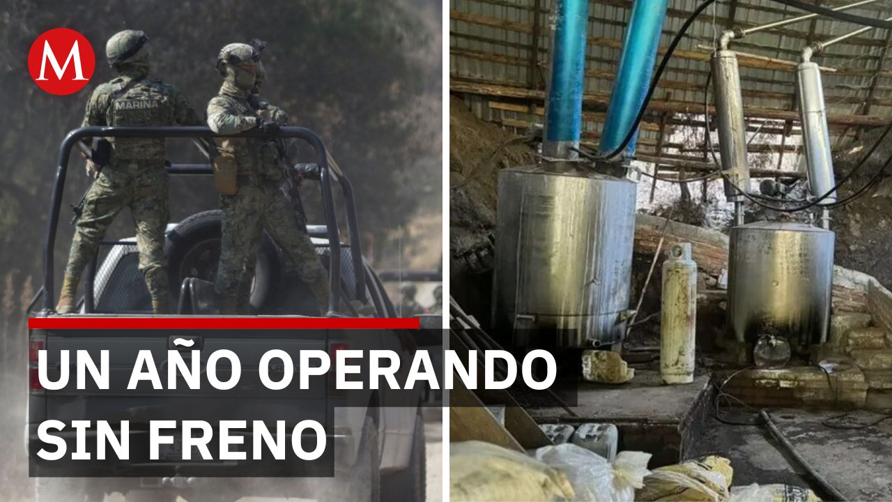 Operativo en Puebla revela presunta protección policial a 'narco laboratorio'