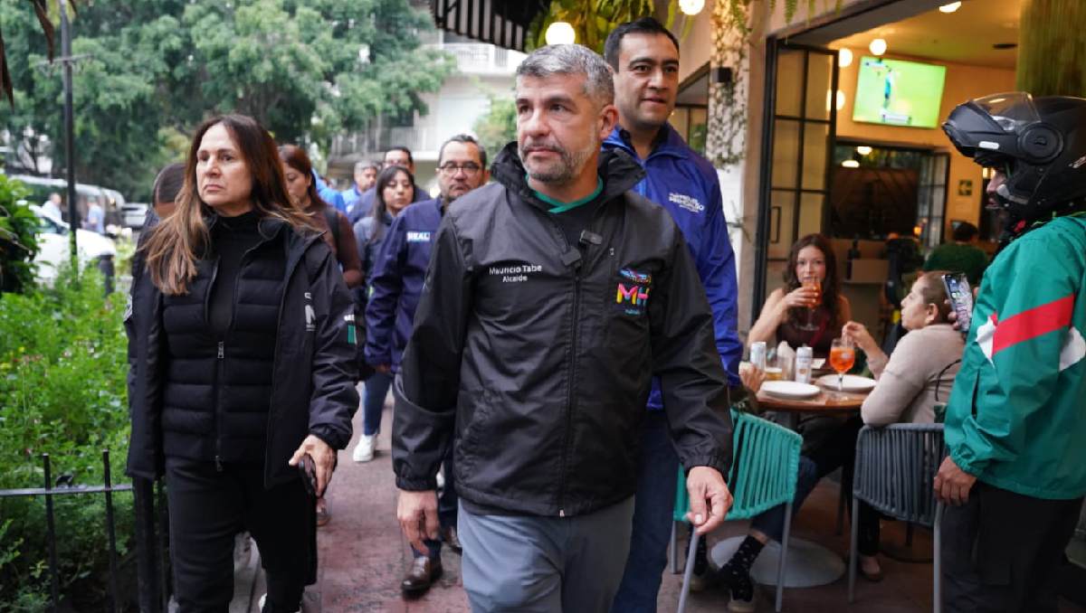 Recorridos de Mauricio Tabe en la alcaldía Miguel Hidalgo. | Especial