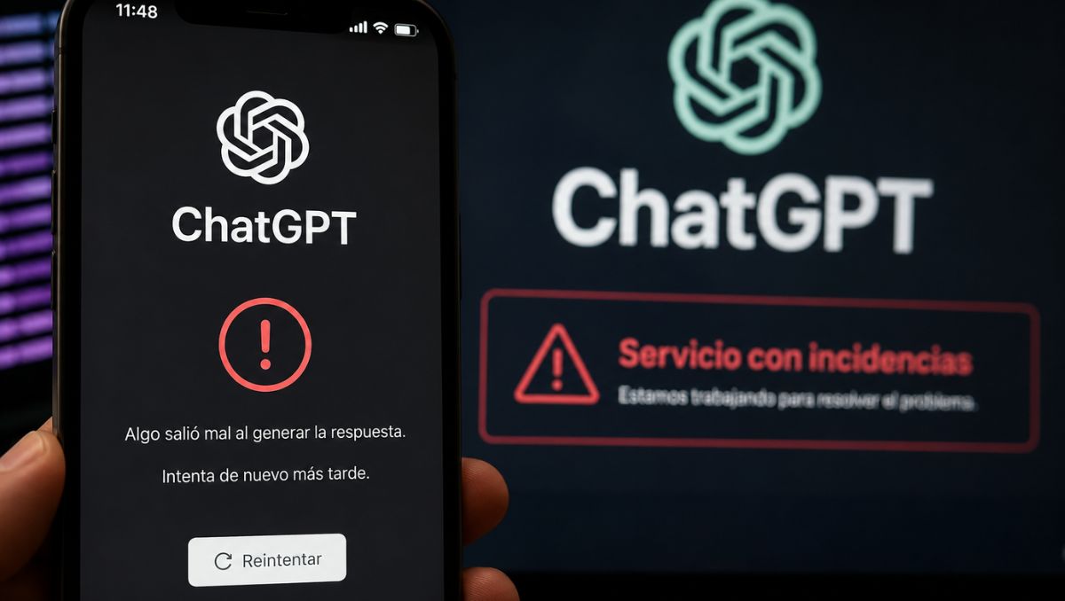 Reportan fallas en ChatGPT hoy | IA M2