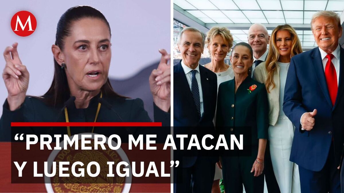 La respuesta de Sheinbaum a las críticas por su viaje a la final del Mundial en Nueva York