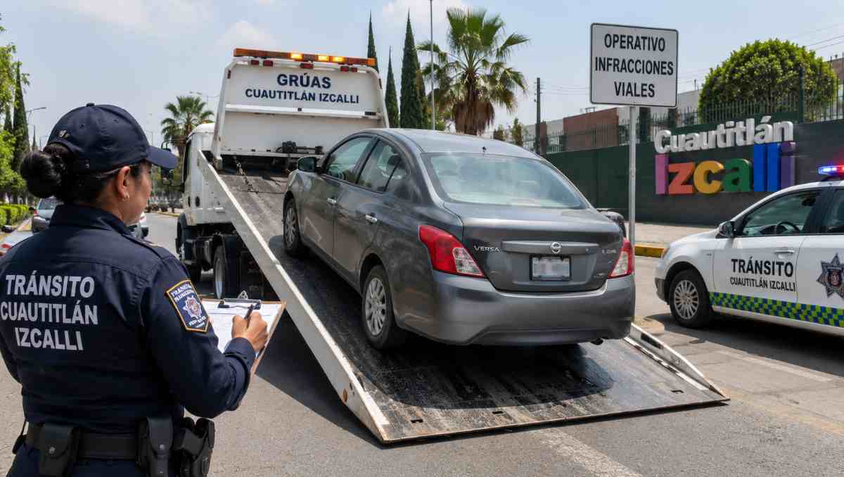 Desde esta semana vuelven las infracciones en Cuautitlán Izcalli con 15 agentes equipadas con body cams y hand held. | Imagen creada con IA