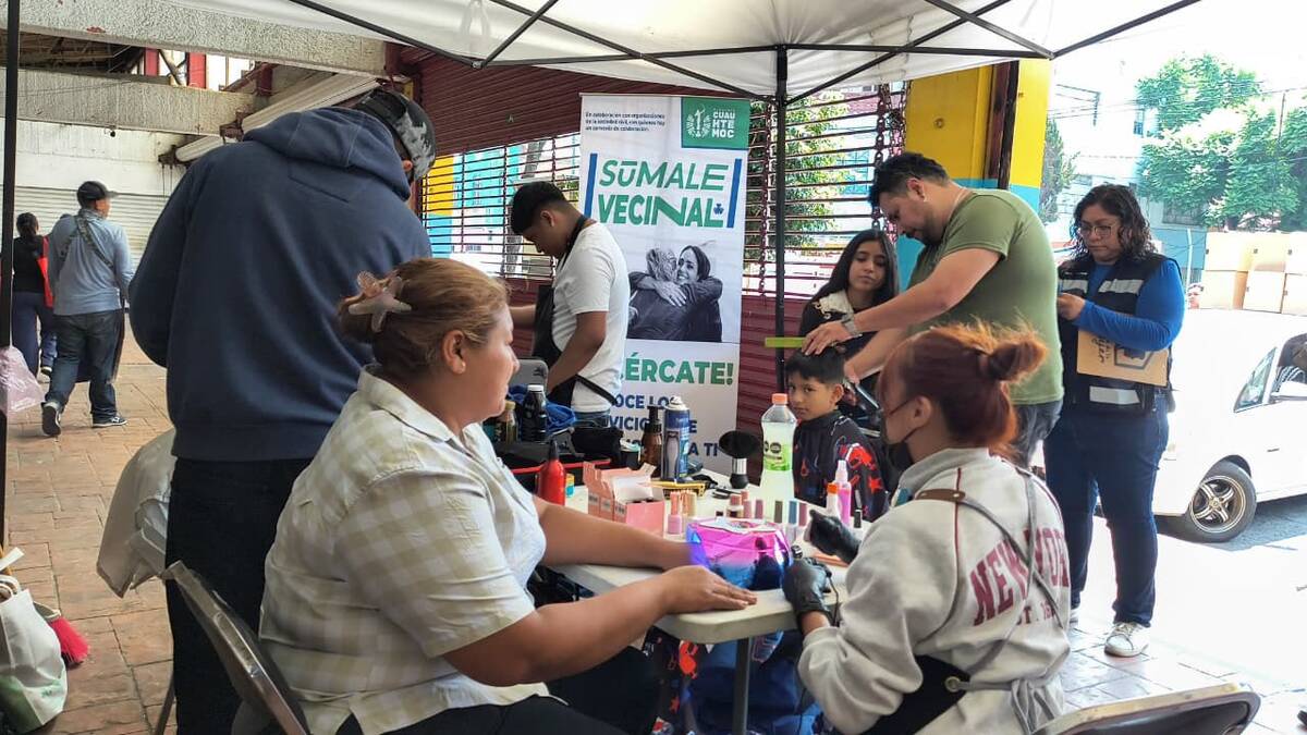 La Alcaldía Cuauhtémoc, con Alessandra Rojo de la Vega, suma 27 mil servicios gratuitos acercados a las 33 colonias a través de 'Súmale Vecinal'.
