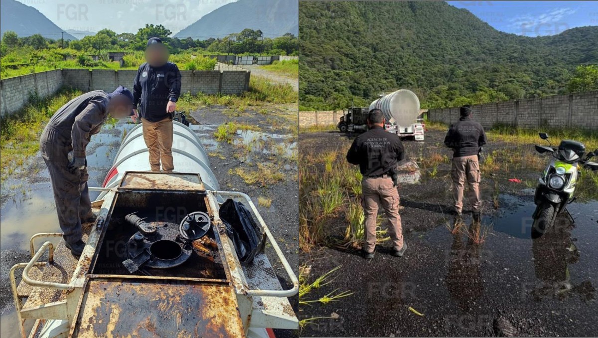 Aseguran combustible en Veracruz. | Foto: Especial
