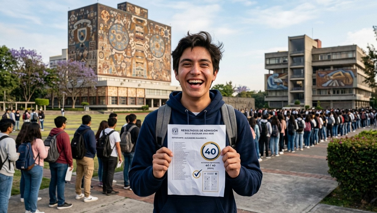 ¿Cuál fue la carrera de la UNAM con 40 aciertos mínimos para ingresar? | FOTO: MILENIO