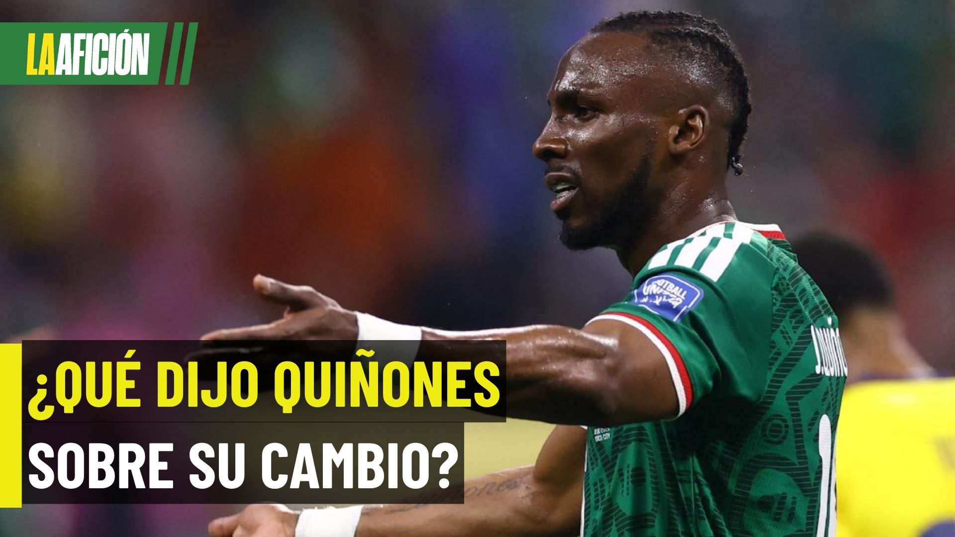 La contundente reacción de Quiñones al recordar su salida ante Inglaterra