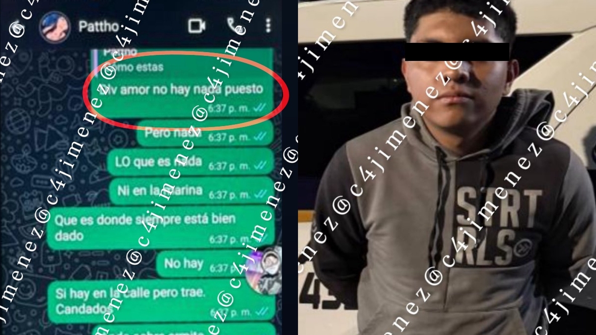 La conversación mostraría al robamotos lamentando que las motocicletas "traían candado". | Especial