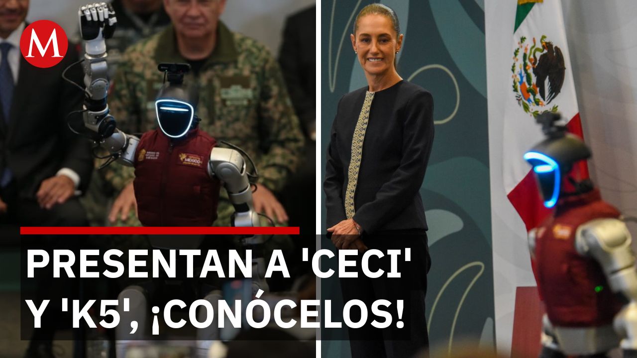 De la ciencia ficción al C5: Así operarán 'Ceci' y 'K5' en el Estado de México