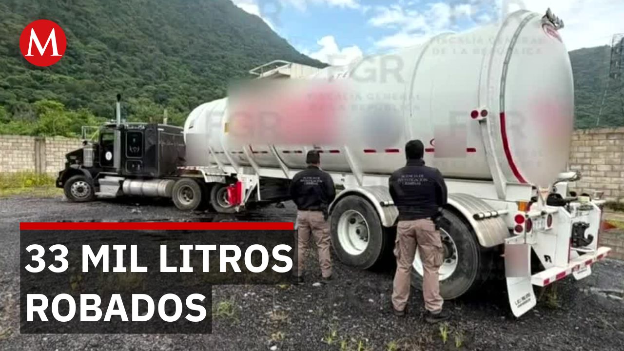 Descubren almacén clandestino con 33 mil litros de combustible robado en Veracruz