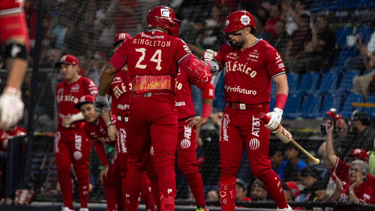 Diablos Rojos se encamina a una histórica racha de triunfos tras vencer a Bravos (Cortesía Bravos de León)