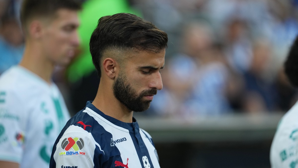 Diego Rossi debutó en la Liga MX en el encuentro entre Rayados y Santos (Imago7)