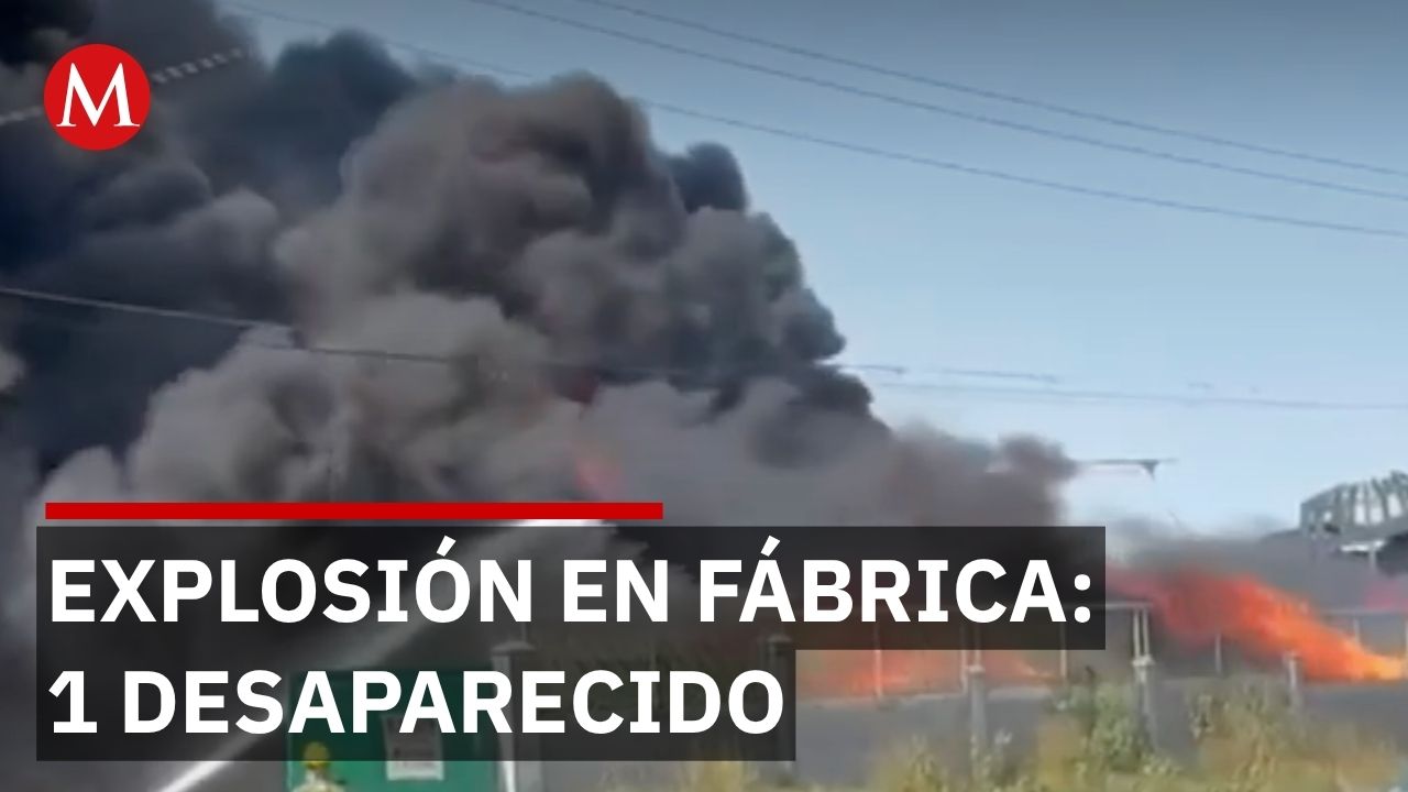 Explosión en fábrica de tráilers en Nuevo León deja 3 lesionados y una persona desaparecida