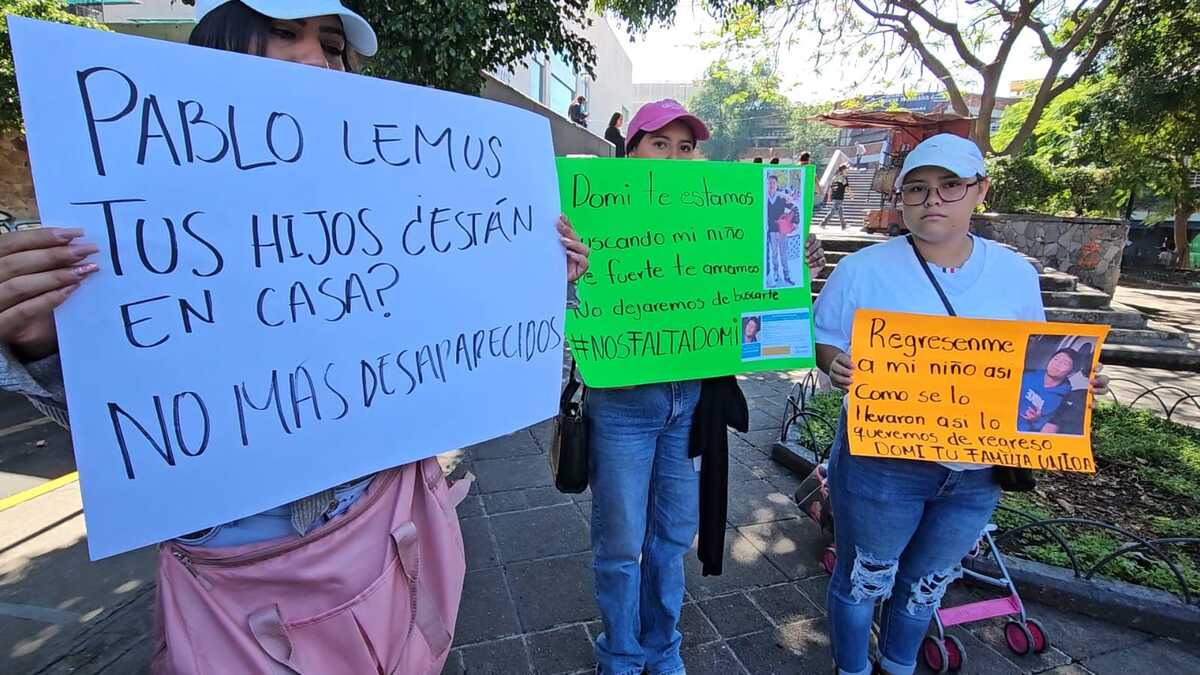 Familias exigen a las autoridades que avancen las investigaciones y regresen a sus hijos. (Juan Munguía)
