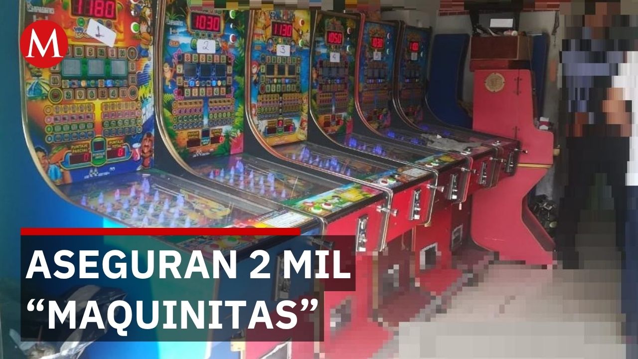 Fiscalía decomisa 2 mil máquinas tragamonedas pero siguen vendiéndose en redes sociales
