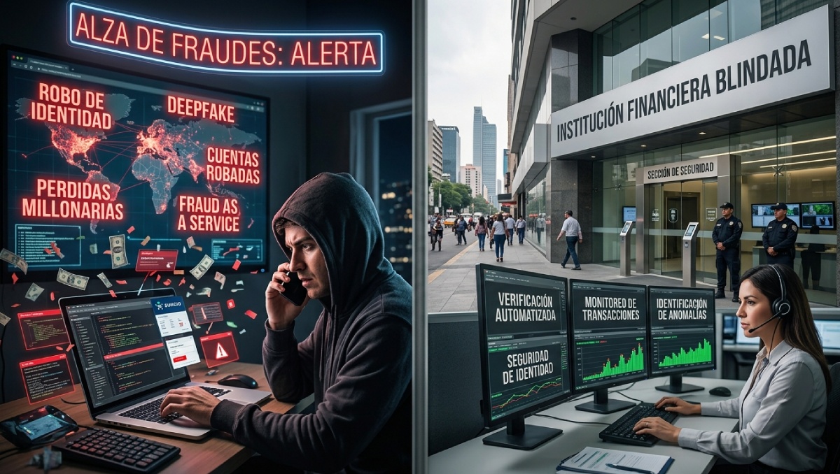 El fraude es una industria extremadamente lucrativa que está a la vanguardia. | Foto: Imagen generada con IA
