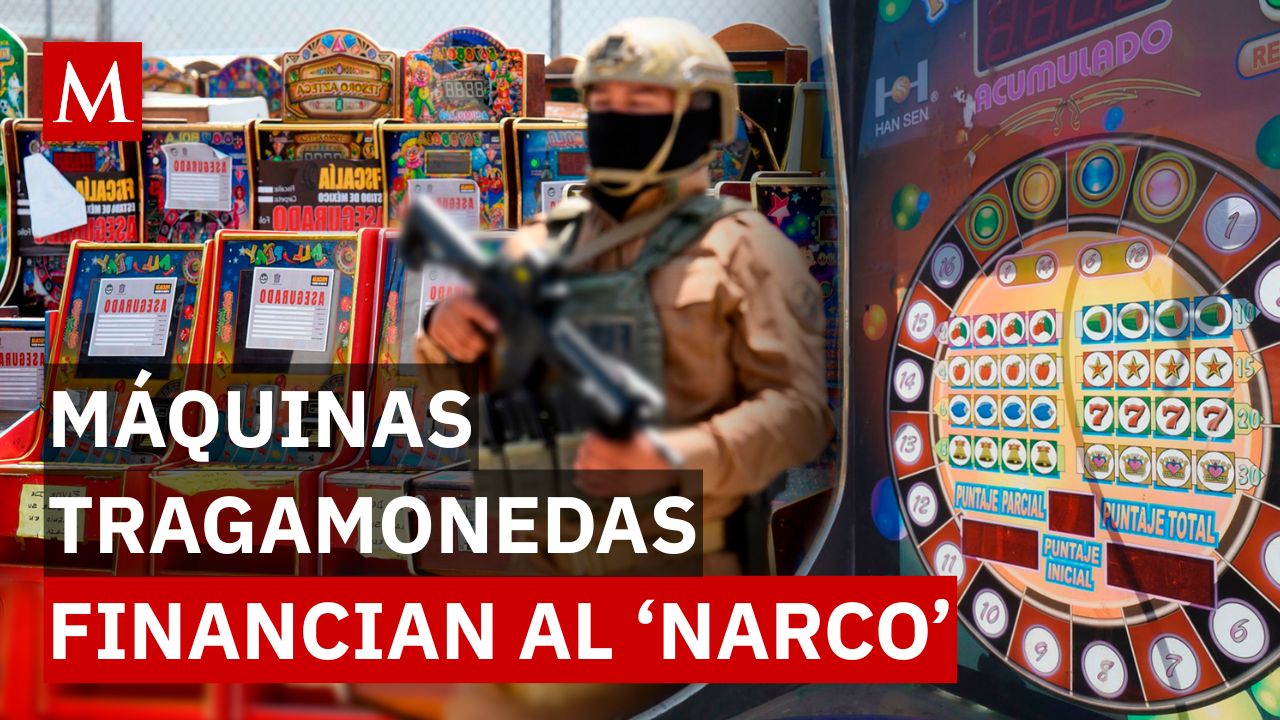 ¿Has jugado en estas máquinas? Esto revelan sobre su presunto vínculo con el crimen organizado