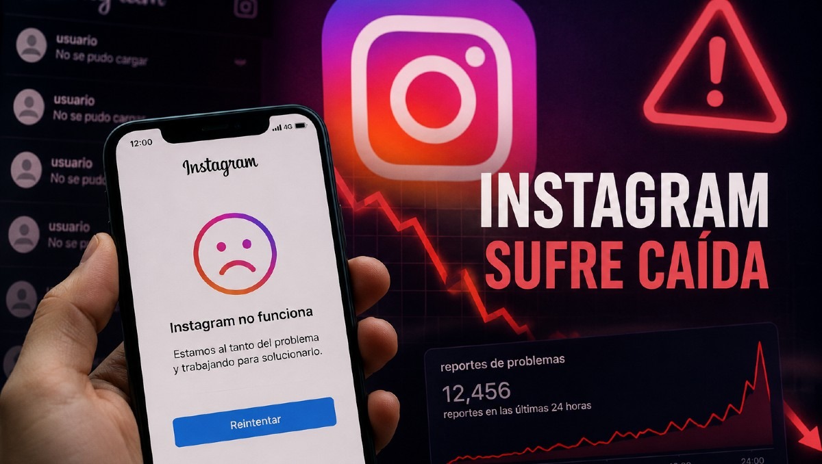 Instagram se cae hoy 22 de julio. | IA