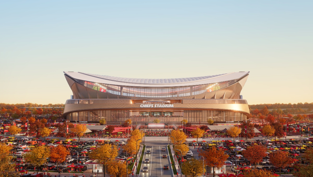 Kansas City Chiefs revelan primeras imágenes de su próximo estadio en NFL (Agencia AP)