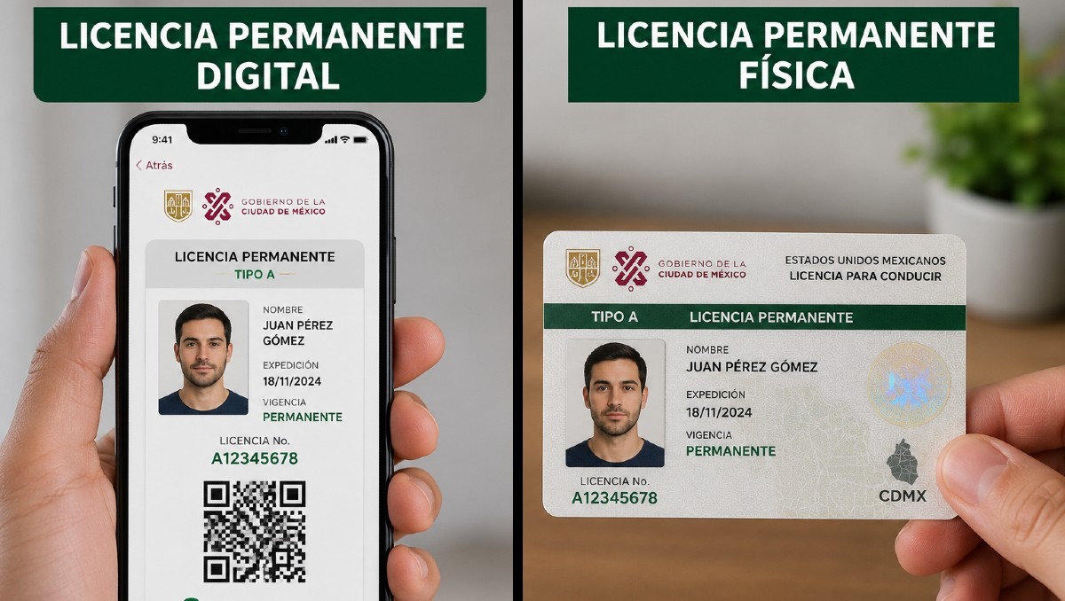 La licencia de conducir en Ciudad de México tiene dos versiones igual de válidas | IA Discover