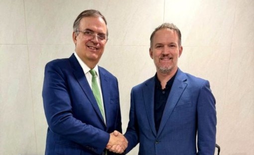 Marcelo Ebrad recibió a Jamieson Greer | Foto: X