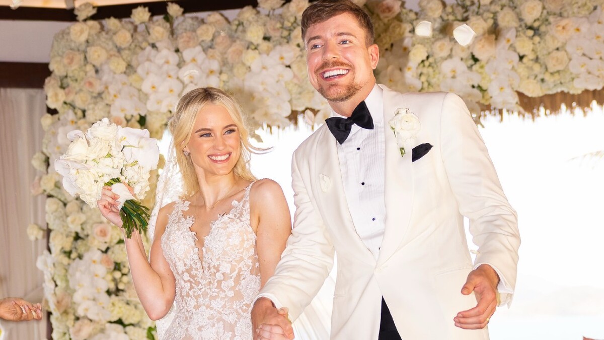 MrBeast comparte fotografías de su boda | Instagram