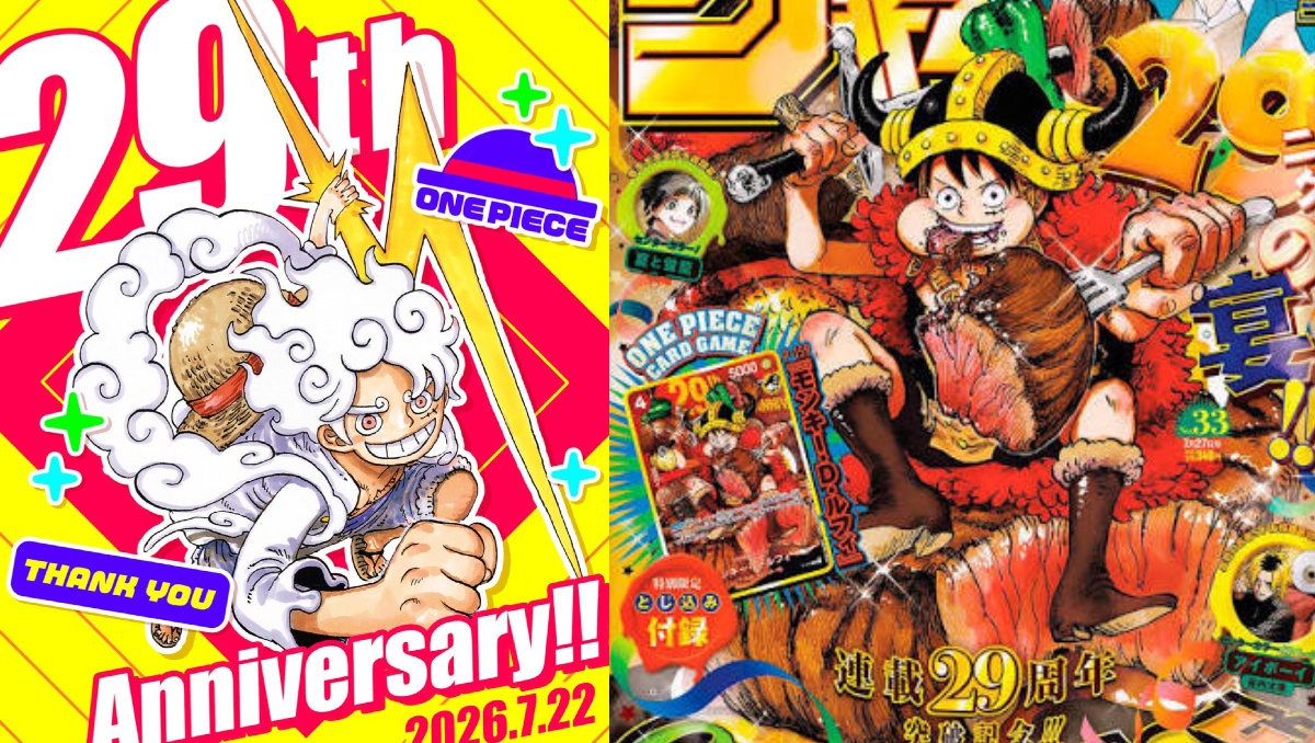 'One Piece' imagén promocional y tomo especial por el 29 aniversario | Foto: Especial