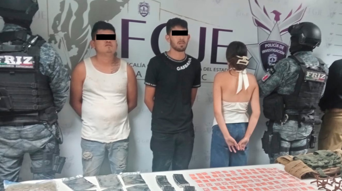 Entre las personas detenidas por la masacre en Zacatecas hay una menor de edad | Foto: SSP Zacatecas
