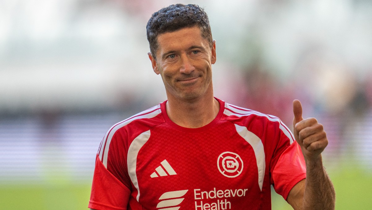 Robert Lewandowski vivirá su primera edición de la Leagues Cup con Chicago Fire (AFP)