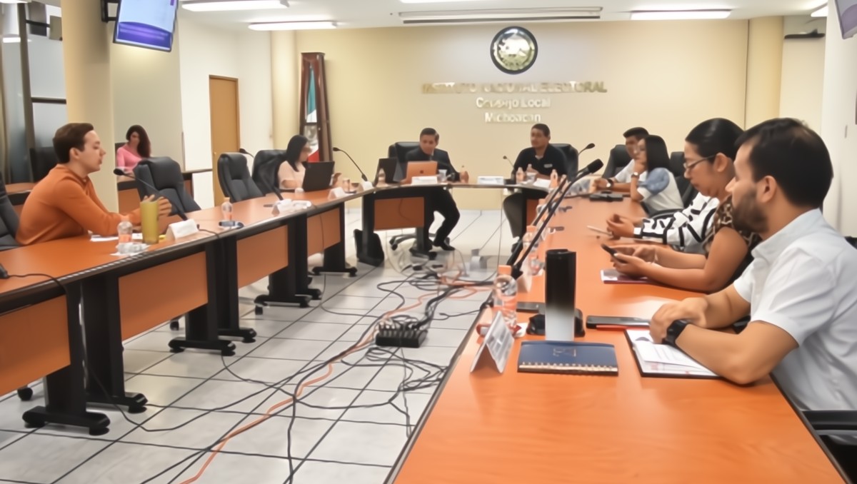 Tras la sanción, el OPLE de Michoacán se quedó únicamente con dos integrantes en funciones. | Foto: INE