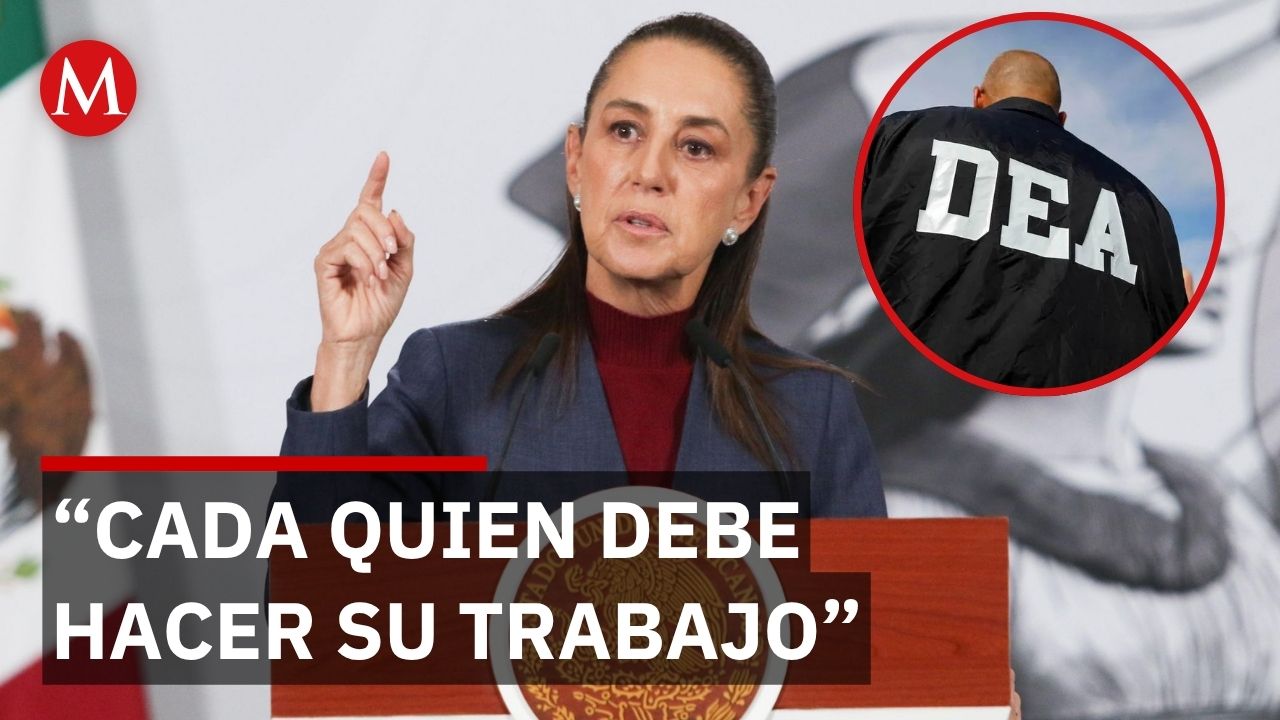 Sheinbaum fija postura ante los recientes comentarios del director de la DEA