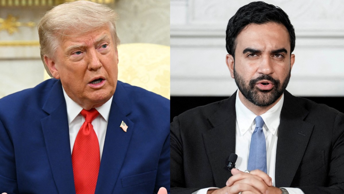 Trump y Mamdani mantienen una ríspida relación, entre señalamientos y críticas | Foto: AFP/Reuters