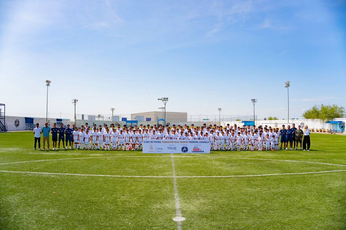 Se indicó que no se trata de visorias ni de procesos de captación de talento. | Cortesía de Clínica del Real Madrid