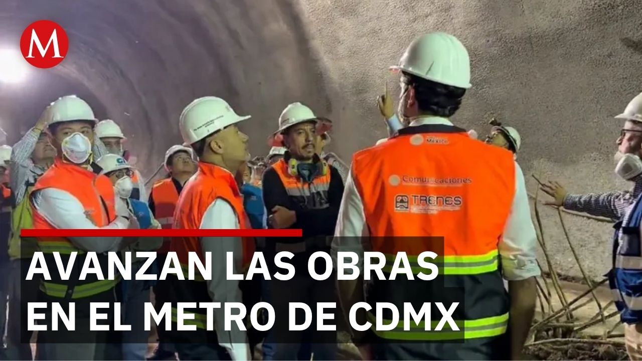 Ampliación del metro de CdMx avanza con inversión de 11 mil millones pese a daños en viviendas