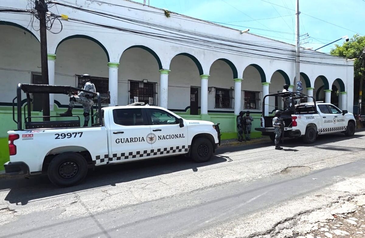 Autoridades aseguraron la presidencia municipal de Temoac, Morelos, tras el asesinato del alcalde Valentín Lavín. | Foto: Cuartoscuro