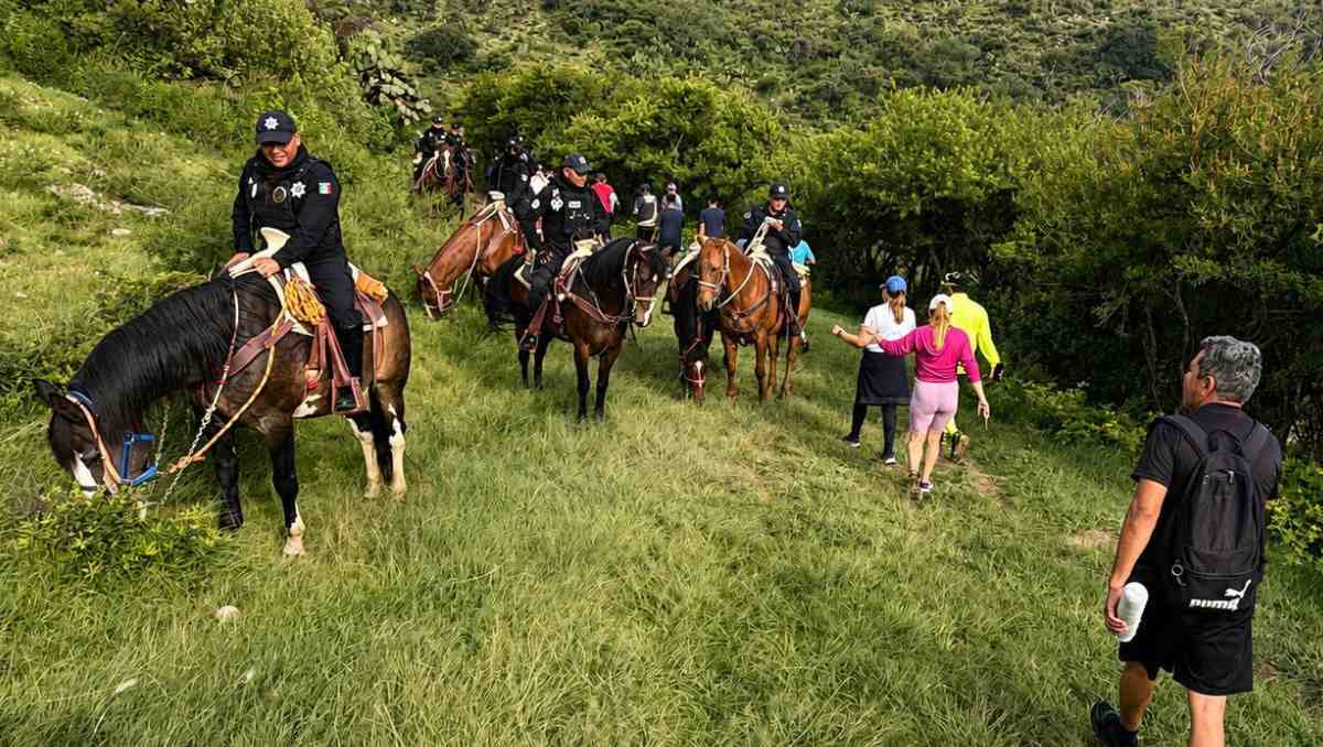 Autoridades reforzaron la vigilancia en la Sierra de Guadalupe ante el aumento de visitantes durante vacaciones. | Foto: Especial