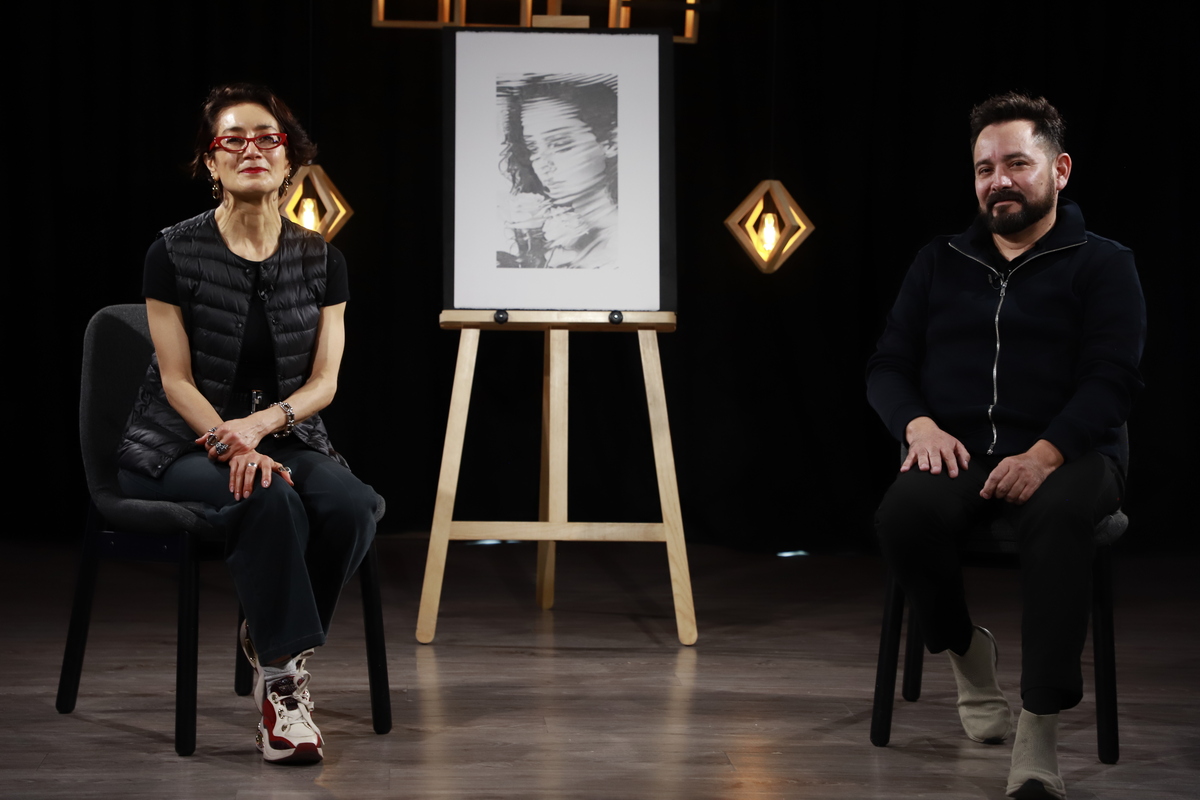 Avelina Lésper y Ramsés de la Cruz en "El Arte de la Canción: Segunda Temporada"