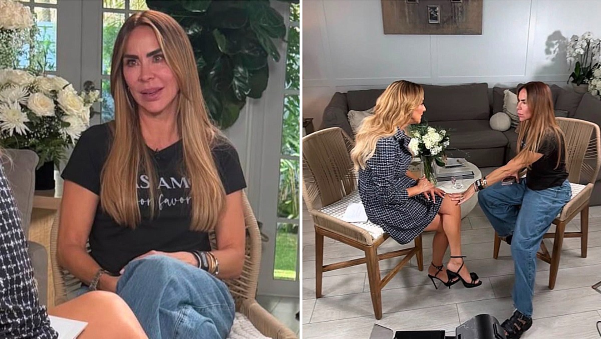 Aylin Mujica concede su primera entrevista tras la muerte de su hijo Mauro (IG: Telemundo)