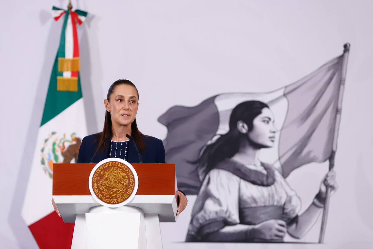 Claudia Sheinbaum, presidenta de México. | Ariana Pérez