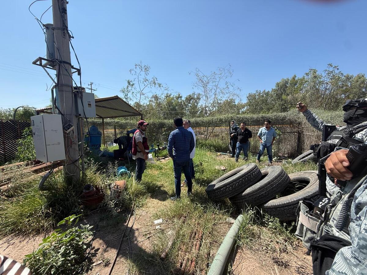Clausura de pozo. | Cortesía Conagua