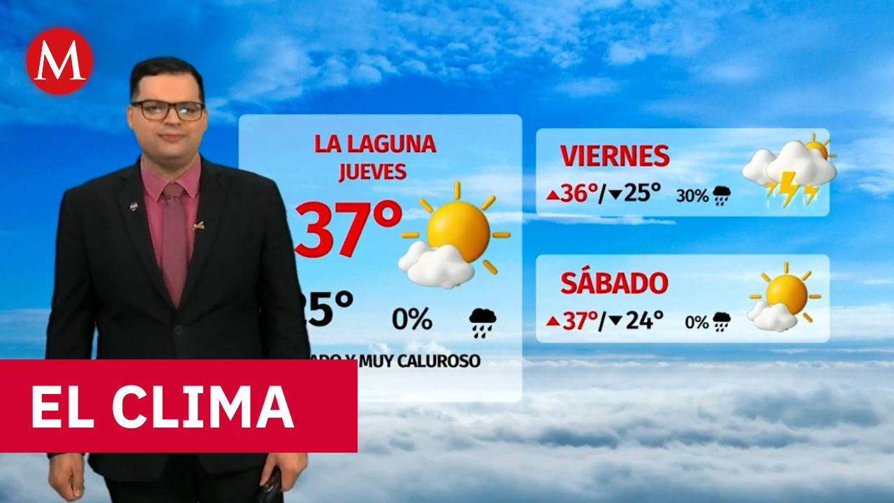 Clima de hoy jueves 23 de julio de 2026 | Pronóstico con Nelson Valdez