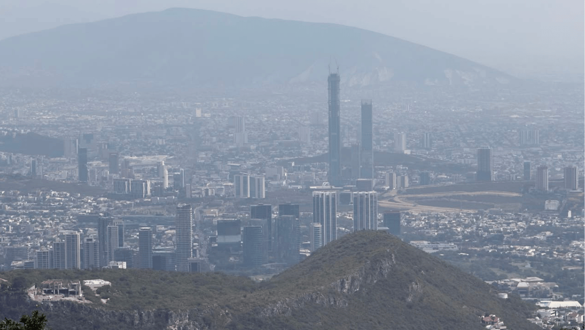 Contaminación en el Área Metropolitana de Monterrey del 23 de Julio del 2026. | Víctor Gonzalez