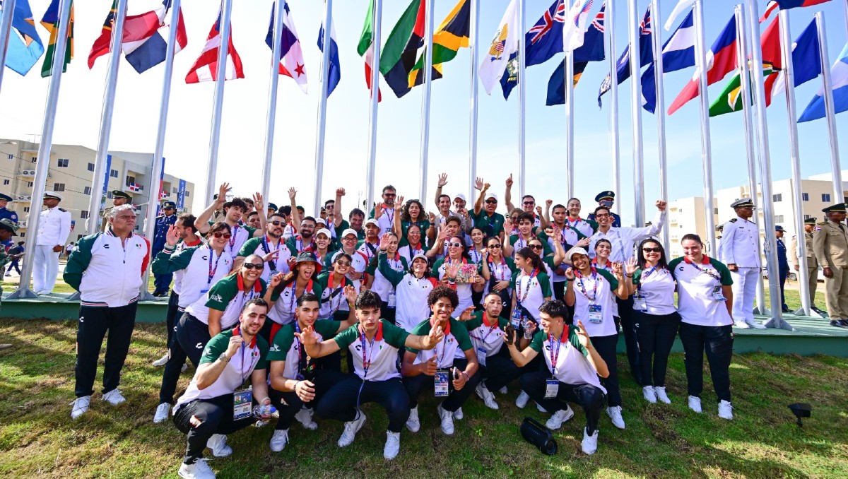 La delegación mexicana inicia su camino al tricampeonato en los Juegos Centroamericanos (Mexsport)
