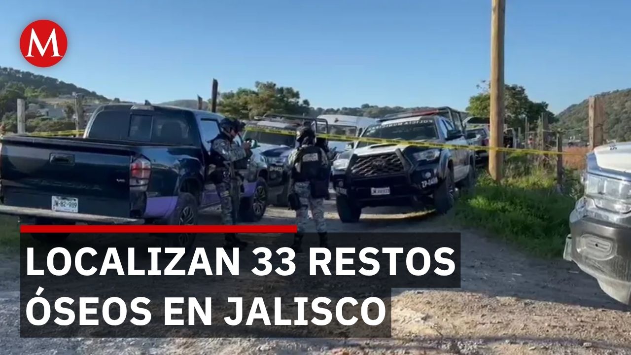 Descubren 33 restos humanos en Zapopan durante búsqueda de personas desaparecidas en Jalisco
