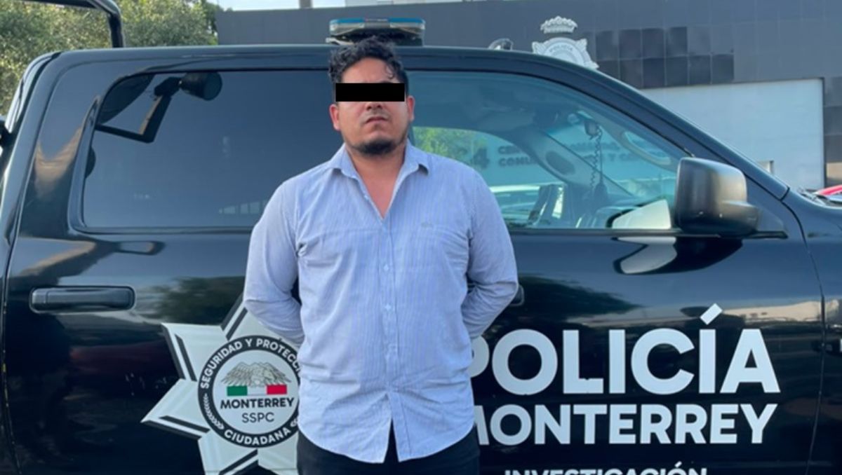 El detenido fue identificado como Julio, de 39 años. Foto: Especial
