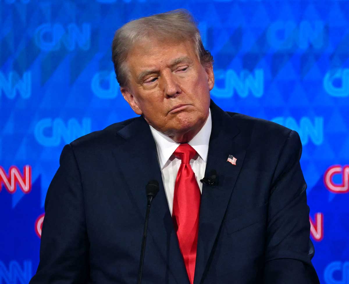 Donald Trump, no es el único culpable de la caída de EU. AFP.