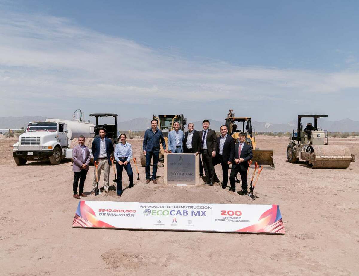 Ecocab MX 540 mdp en Gómez Palacio y generará 200 empleos.| Cortesía Facebook: Estebas Villegas.