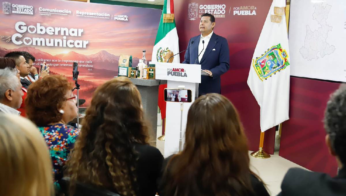 El gobernador Alejandro Armenta Mier afirma la seguridad en el estado de Puebla. | Especial
