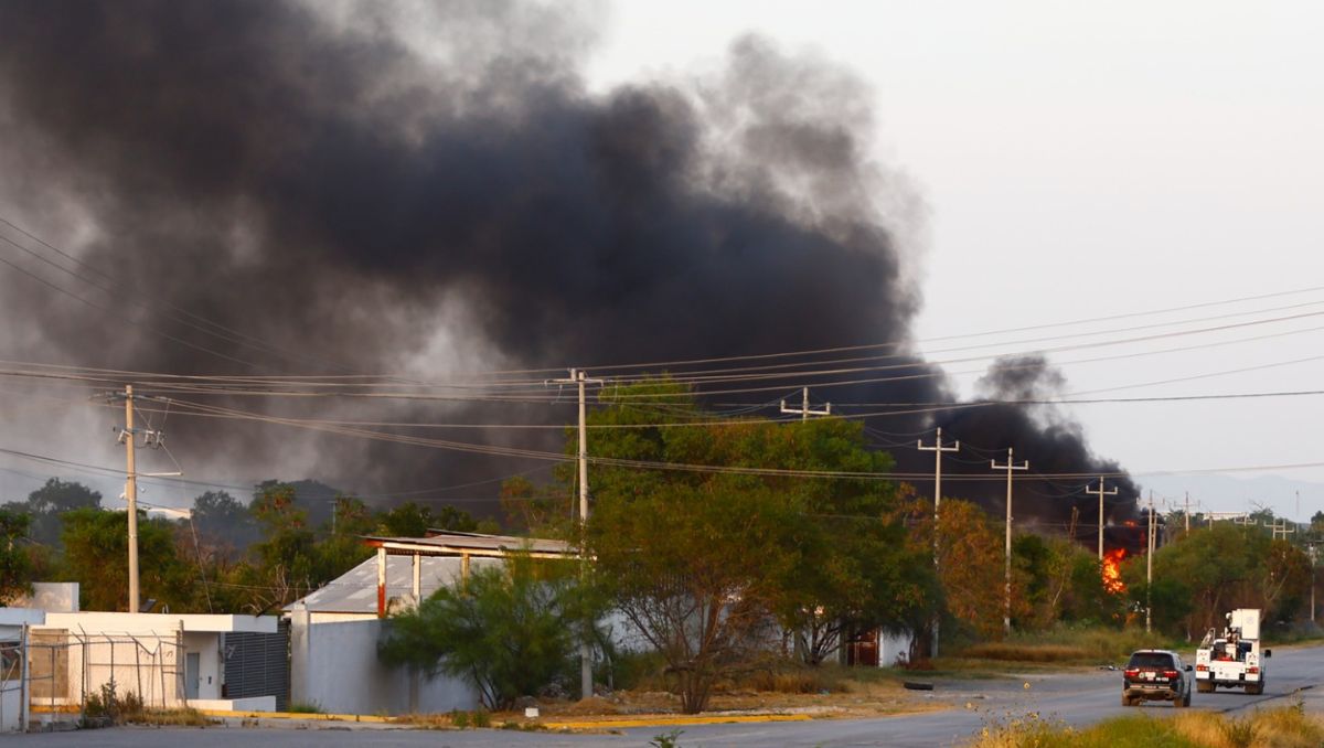 Incendio en empresa de Pesquería | Jorge López