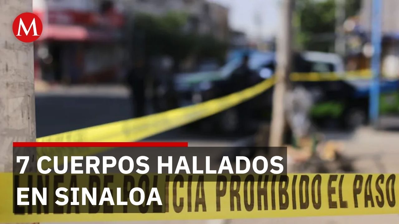 Localizan a siete personas muertas en Sinaloa; FGE abre seis investigaciones